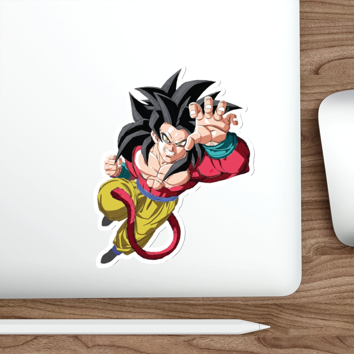 "THE MIGHTEST!! SUPER SAIYAN 4 GOKU DIE-CUT STICKERS