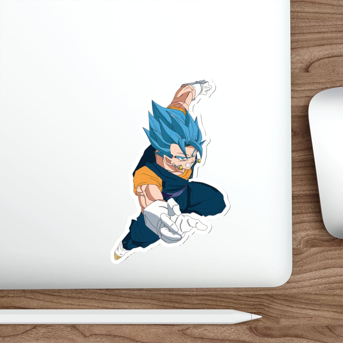 “The Fused Warrior Ignites!” Super Saiyan Blue Vegito Die-Cut Stickers