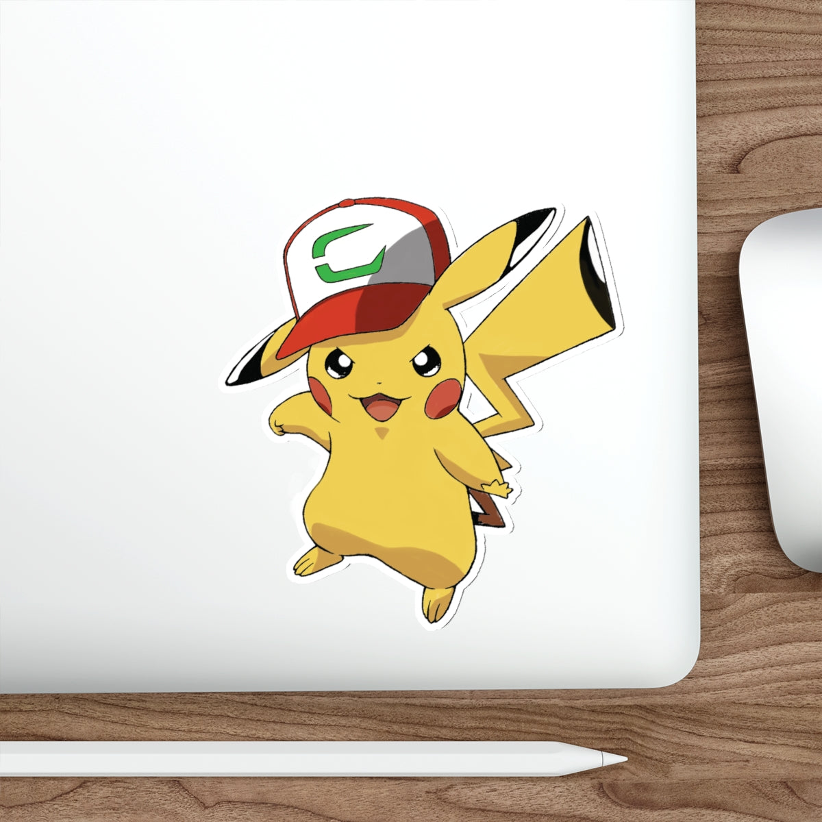 "ELECTRIFY YOUR STYLE!" ASH'S HAT POKEMON DIE-CUT STICKERS