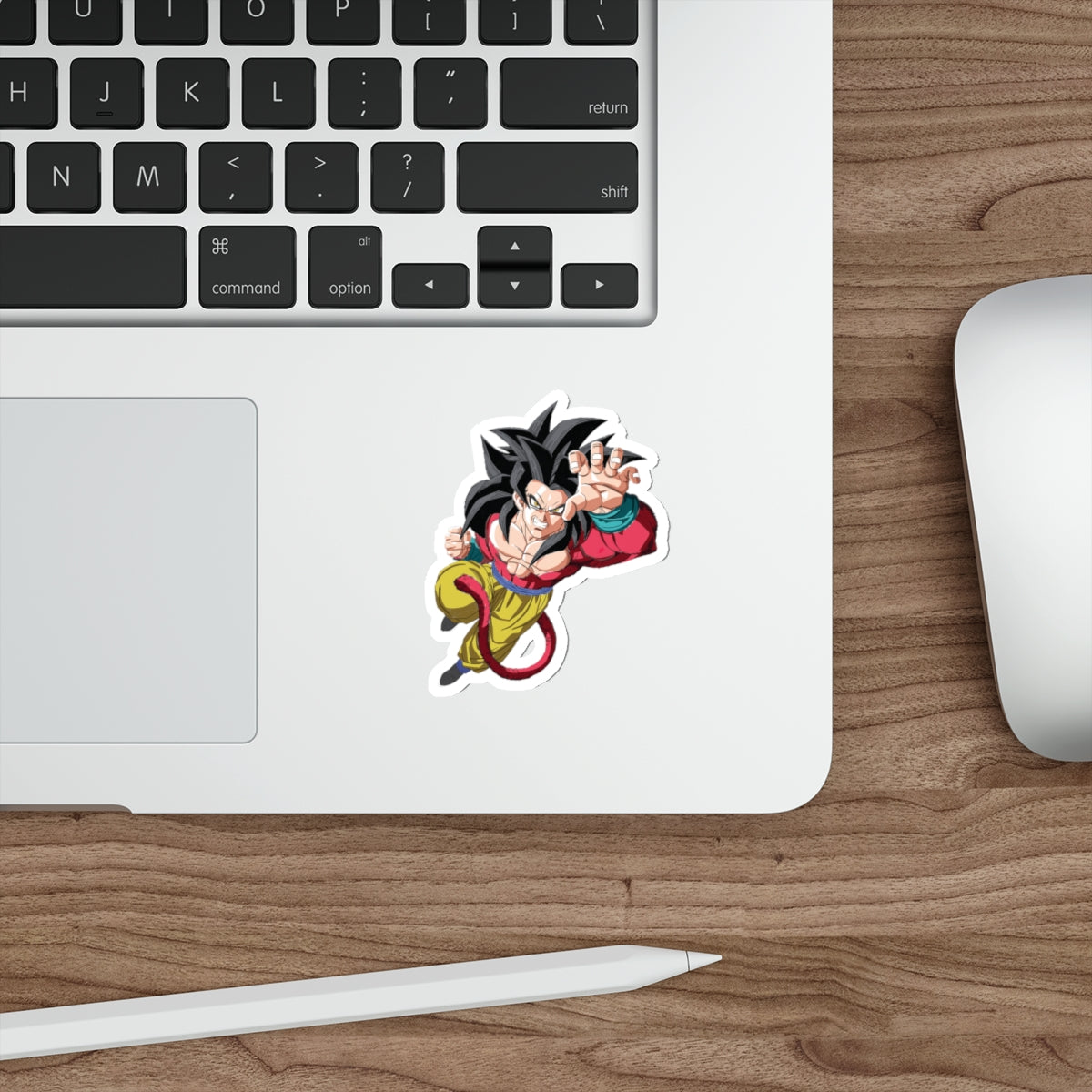 "THE MIGHTEST!! SUPER SAIYAN 4 GOKU DIE-CUT STICKERS