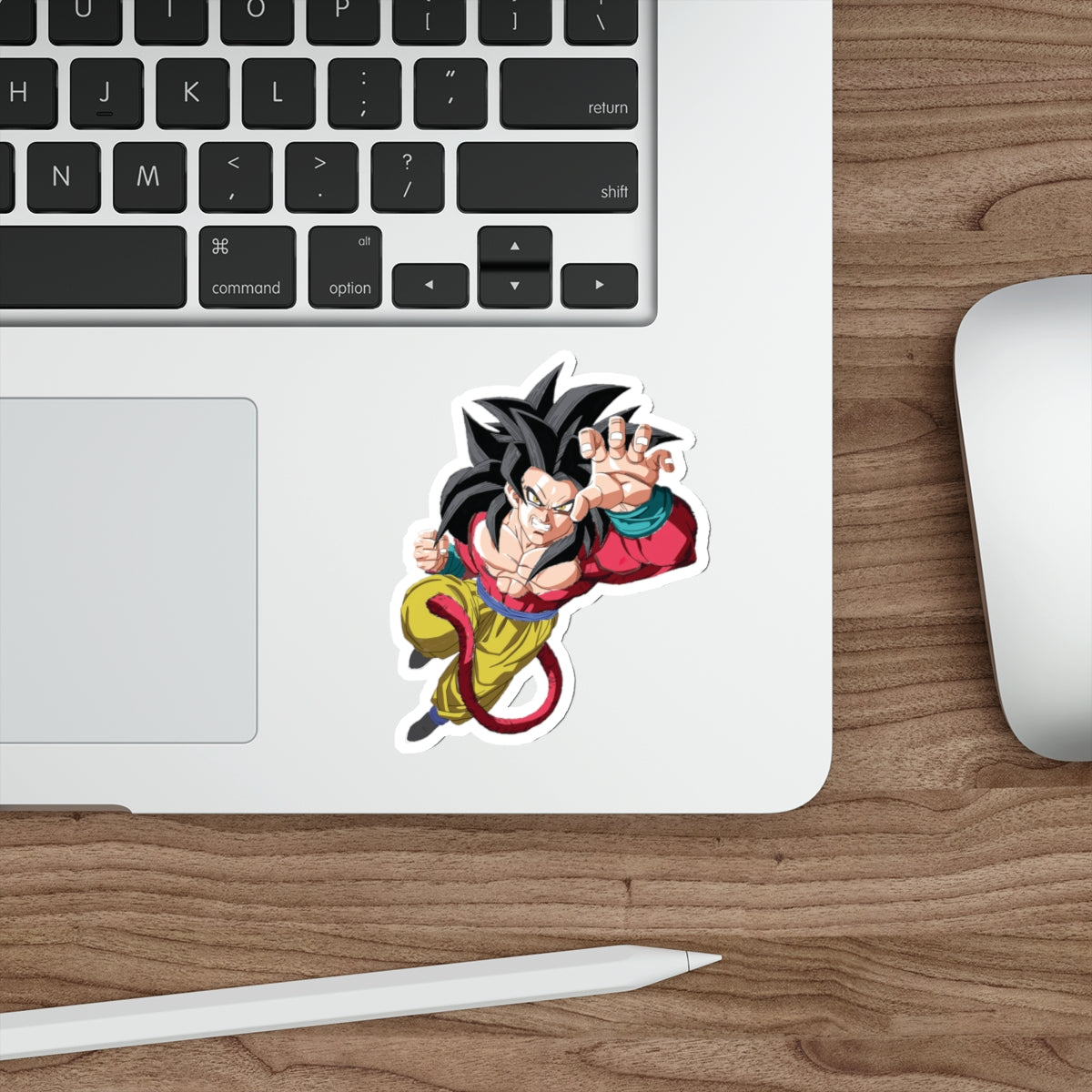 "THE MIGHTEST!! SUPER SAIYAN 4 GOKU DIE-CUT STICKERS