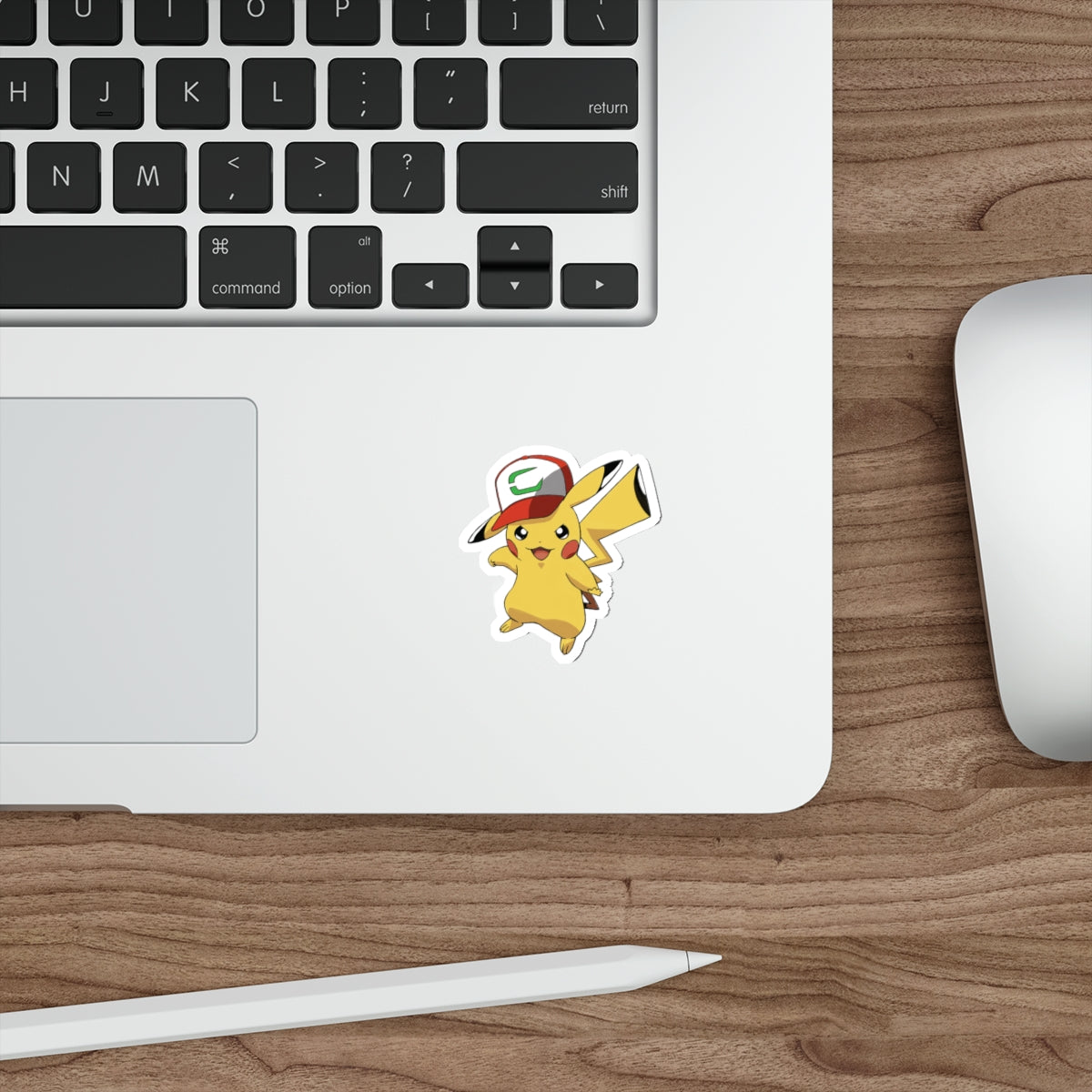 "ELECTRIFY YOUR STYLE!" ASH'S HAT POKEMON DIE-CUT STICKERS