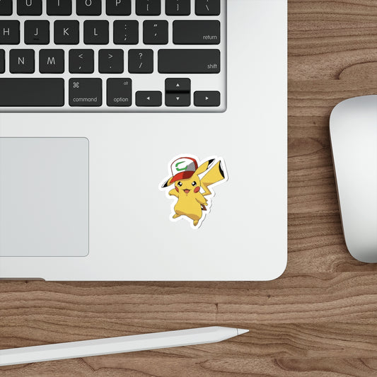 "ELECTRIFY YOUR STYLE!" ASH'S HAT POKEMON DIE-CUT STICKERS