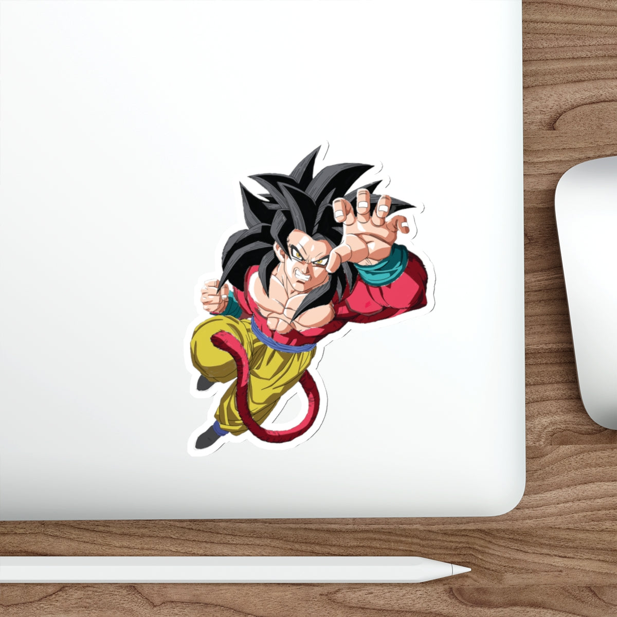 "THE MIGHTEST!! SUPER SAIYAN 4 GOKU DIE-CUT STICKERS