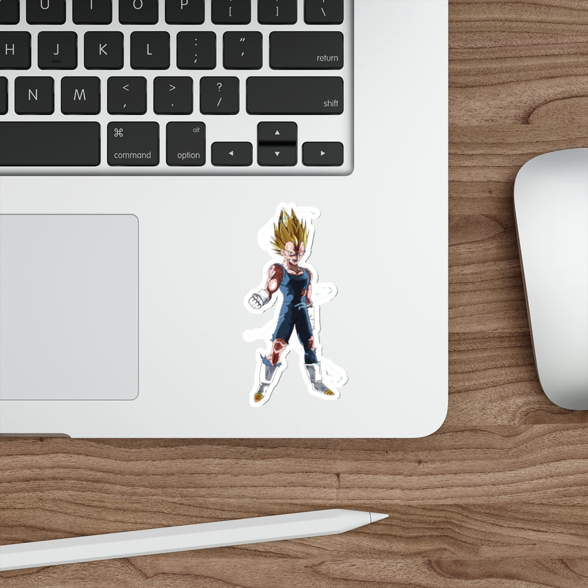 “HIS PRIDE UNLEASHED!” MAJIN VEGETA DIE-CUT STICKERS