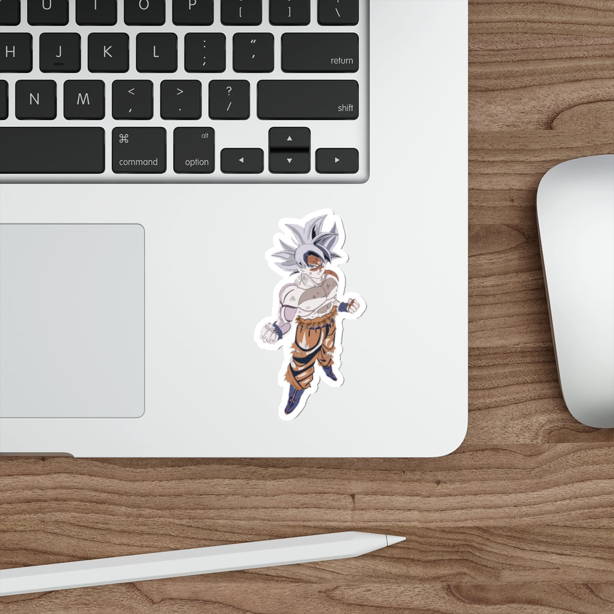 "THE TRUE SECRET OF THE SELF-CENTERED ULTRA INSTINCT GOKU DIE-CUT STICKER