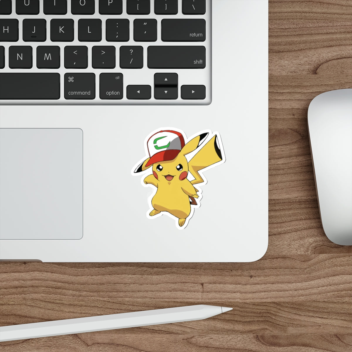 "ELECTRIFY YOUR STYLE!" ASH'S HAT POKEMON DIE-CUT STICKERS