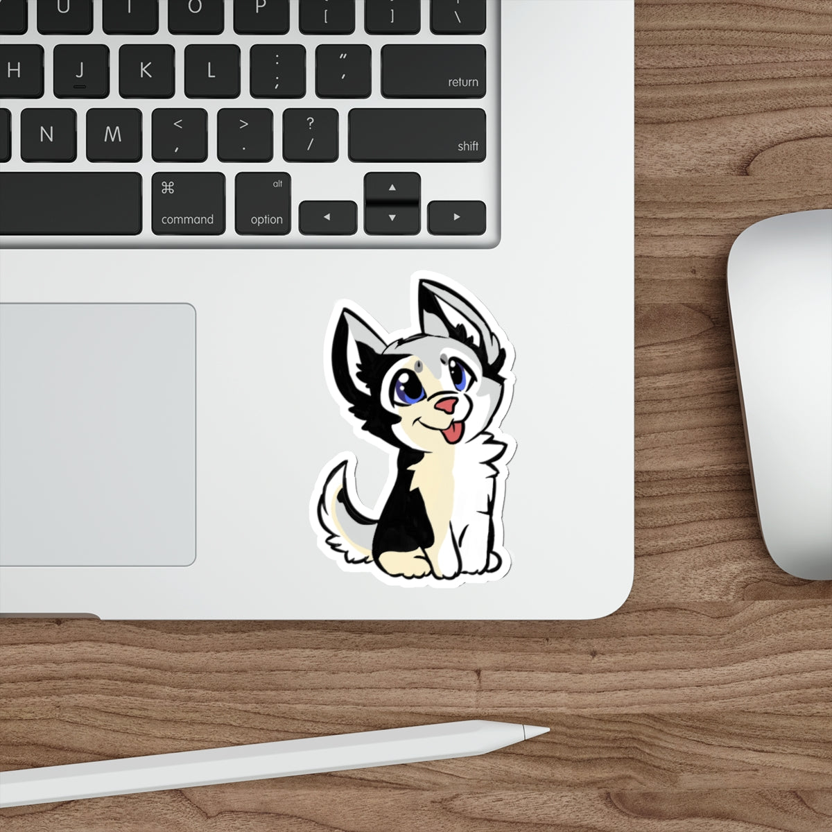 SHARE YOUR LOVE FOR HUSKIES! DIE-CUT STICKERS