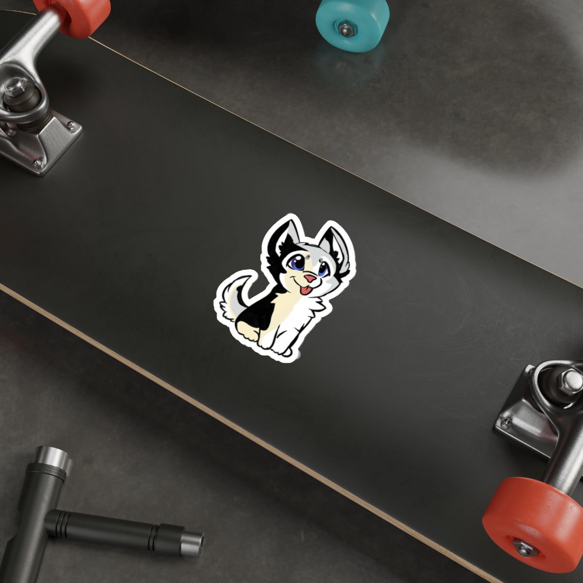 SHARE YOUR LOVE FOR HUSKIES! DIE-CUT STICKERS