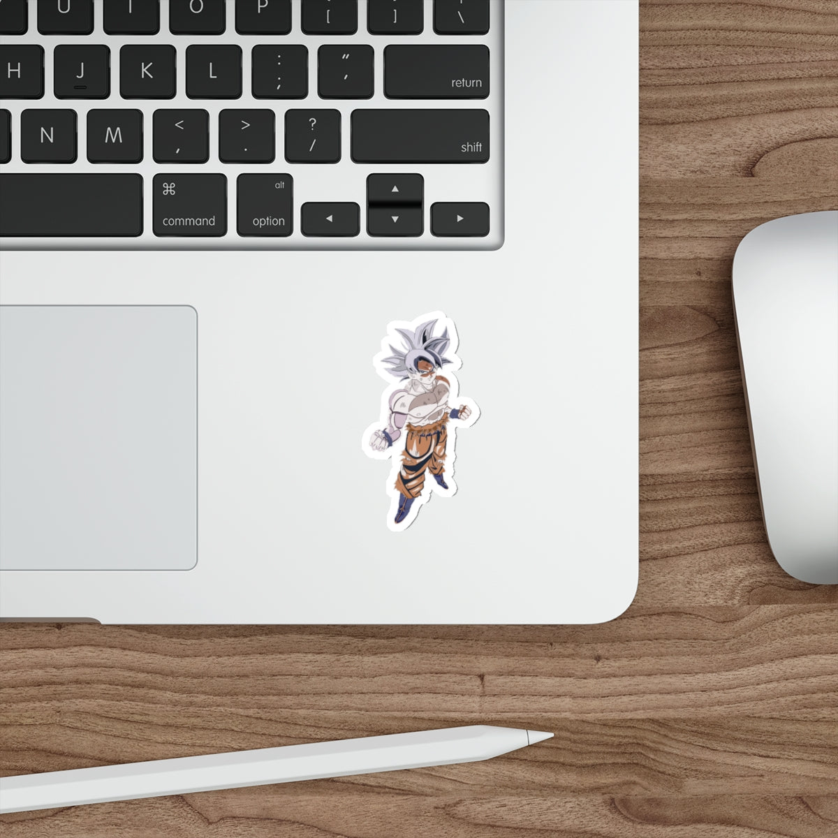 "THE TRUE SECRET OF THE SELF-CENTERED ULTRA INSTINCT GOKU DIE-CUT STICKER