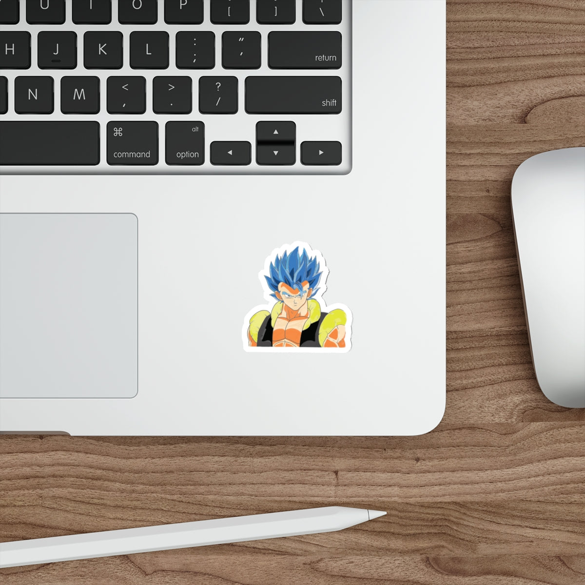 The Unstoppable Fusion!" Gogeta Blue Die-Cut Stickers