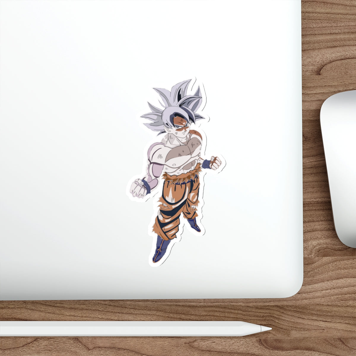 "THE TRUE SECRET OF THE SELF-CENTERED ULTRA INSTINCT GOKU DIE-CUT STICKER