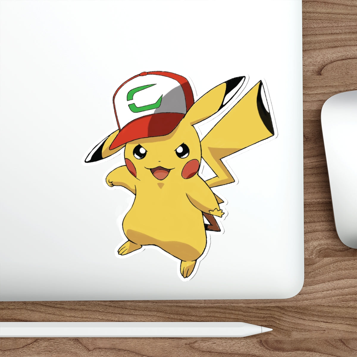 "ELECTRIFY YOUR STYLE!" ASH'S HAT POKEMON DIE-CUT STICKERS