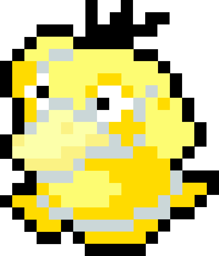 PSYDUCK MINI SPRITE DIGITAL PIXEL ART