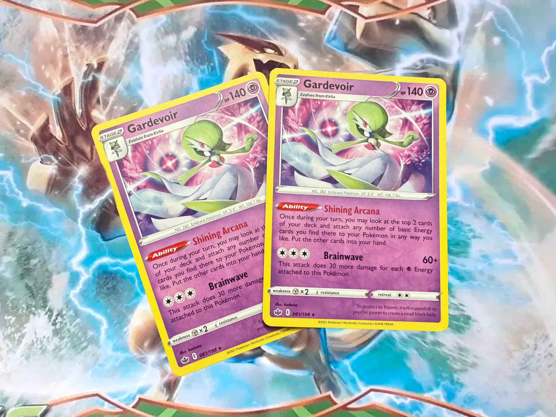 Gardevoir - SWSH06: Chilling Reign Holo Rare