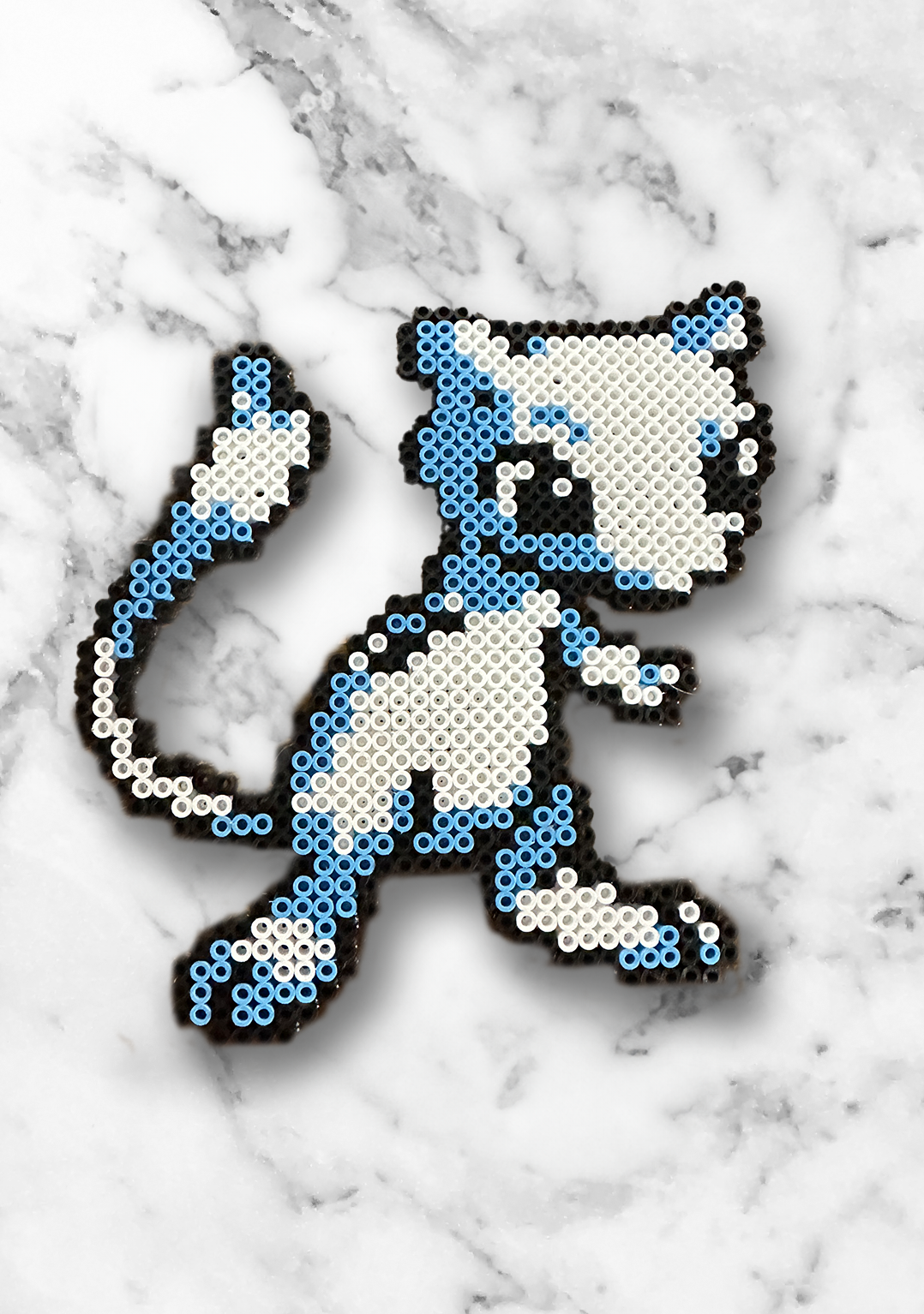 SHINY MEW PERLER BEAD ART