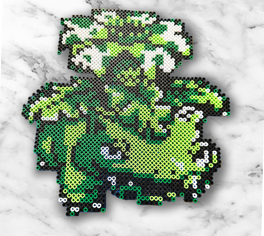 VENASAUR (POKEMON YELLOW VERSION) PERLER BEAD ART